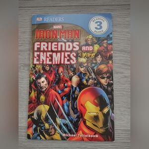 4/$20 Marvel DK Readers Level 3 Book Iron Man